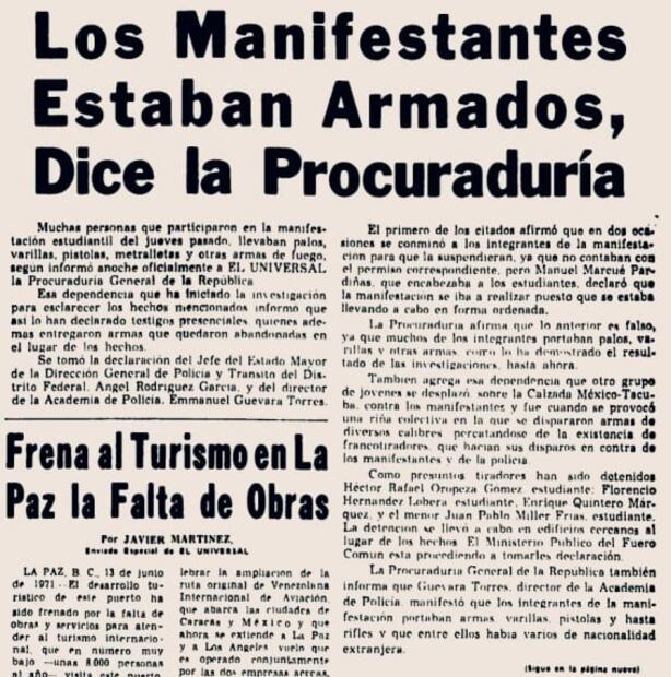 ROMA en EL UNIVERSAL. Así era México en 1971
