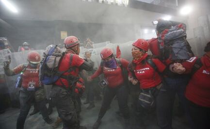 ¿Qué es y qué hace Marabunta en las marchas?