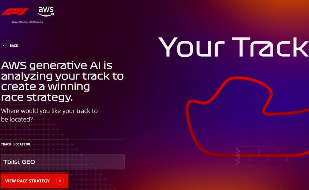 Diseña tu propio circuito de F1 con inteligencia artificial | Imagen: captura de pantalla