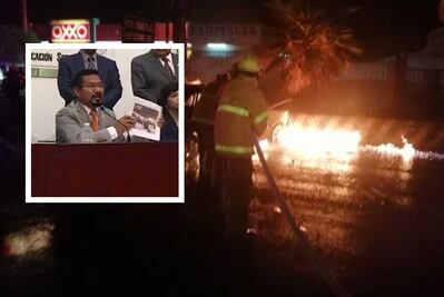 Yo no conducía la camioneta del choque, refuta el diputado Cipriano Charrez