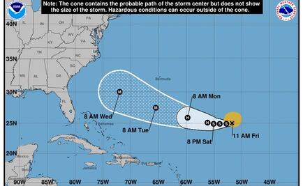 Huracán “Florence” se fortalece y se dirige hacia costa este de EU