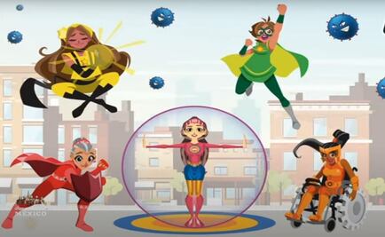 The Health Squad: Mexico turns to cartoon characters to promote COVID-19 health measures