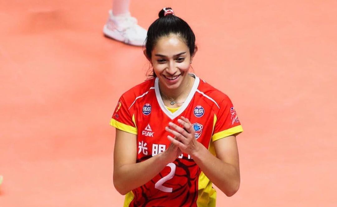 Samantha Bricio con el Shanghai / FOTO: INSTAGRAM