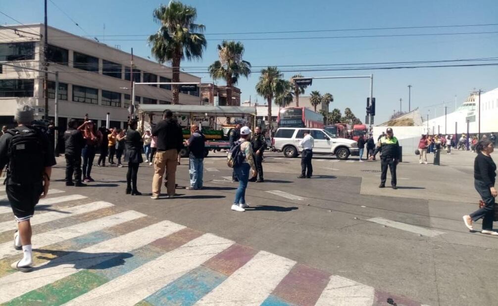 El bloqueo afectado el tráfico en varias vías (12/02/2025) Foto: Especial