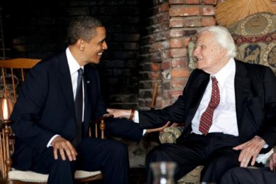 Muere Billy Graham, el "pastor de los presidentes" de EU