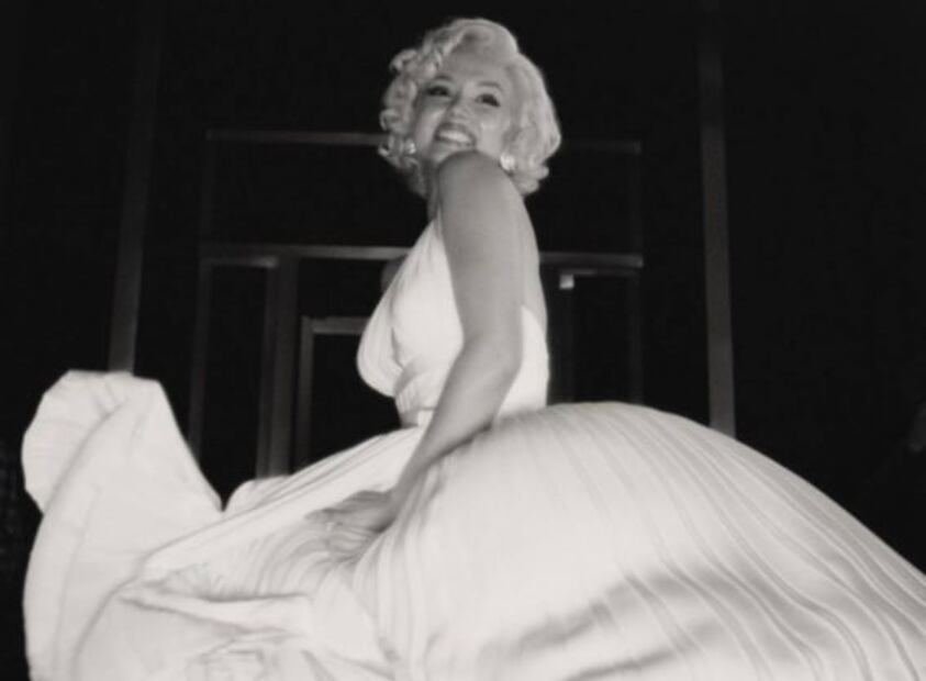 Así luce Ana de Armas como Marilyn Monroe en la nueva película de Netflix 