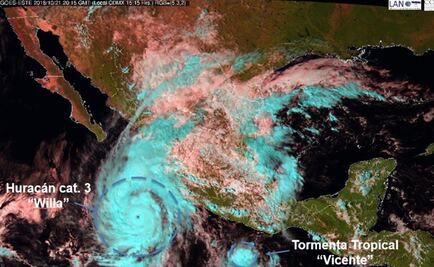 Huracán "Willa" evoluciona a categoría 3