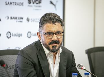 Valencia presenta a Gennaro Gattuso como su nuevo director técnico