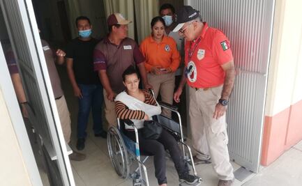 Migrante salta de puente para escapar de intento de asalto en Oaxaca