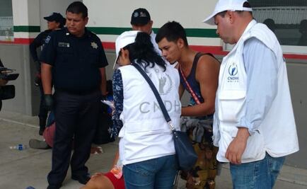 Hay descoordinación entre autoridades para atender a caravana migrante: CNDH