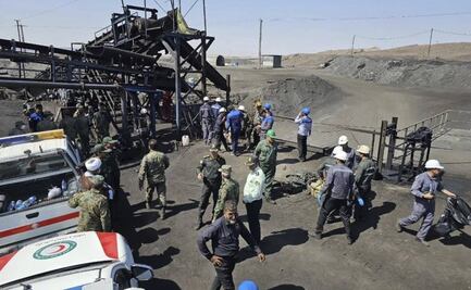 Mueren 49 mineros tras explosión en mina de carbón en este de Irán