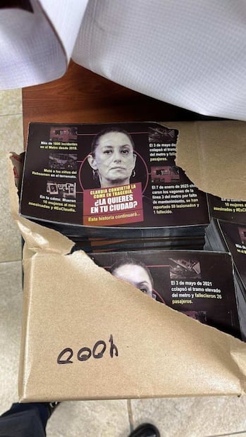 Sandra Cuevas denuncia ante la fiscalía de la CDMX a contralor que halló propaganda contra Sheinbaum