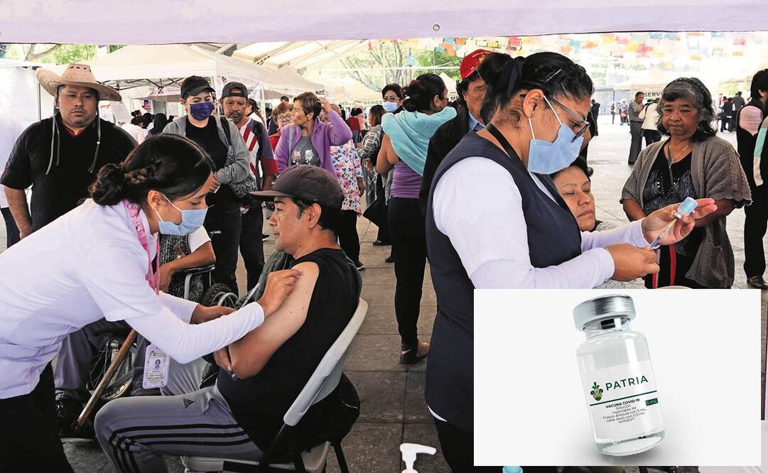 Cofepris estableció que este biológico es seguro y eficaz como refuerzo para prevenir el contagio y las secuelas del virus del SarsCoV-2. Foto: EL UNIVERSAL