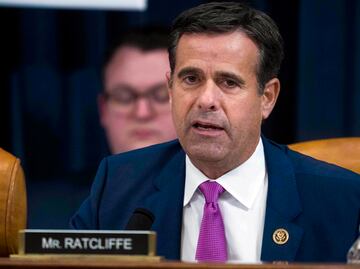 Trump anuncia a John Ratcliffe como director de la CIA; "será un luchador valiente por los derechos constitucionales", dice