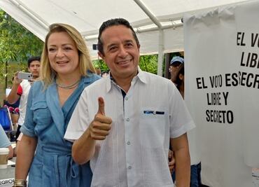 Lamenta gobernador de Quintana Roo baja participación en elección
