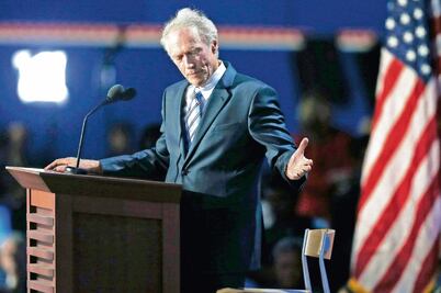 Eastwood simpatiza con Trump, no con Clinton