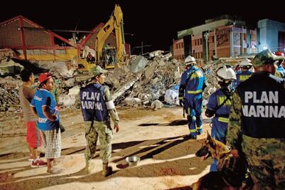 La triste y larga noche de un pueblo que quedó destruido