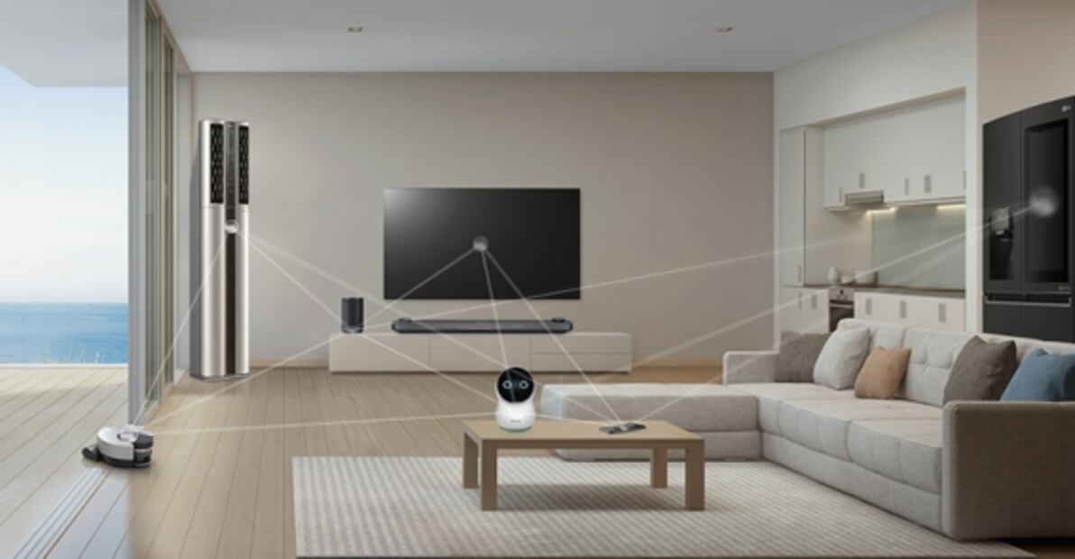 Así serán las casas del futuro según LG