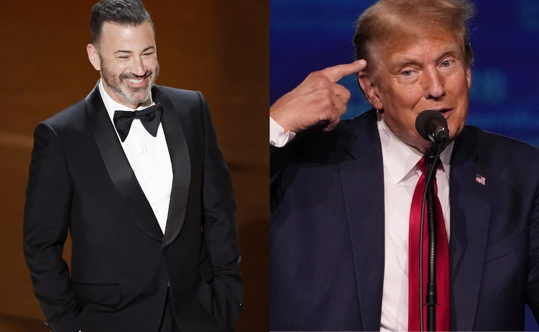 Trump amenaza a ABC por reinstalar a Kimmel. Fotos: EFE