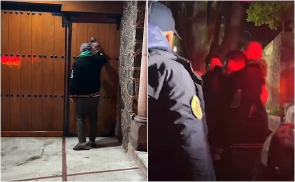 Tras varios intentos por lograr que abrieran, el comediante fue agredido por personal de la clínica. Foto: Instagram. @richieofarrill