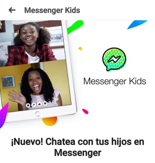 Cómo usar el Messenger Kids de Facebook