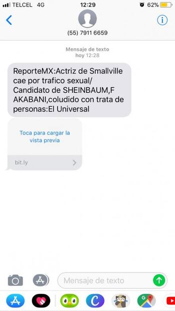 EL UNIVERSAL se deslinda de mensajes SMS sobre Fadlala Akabani