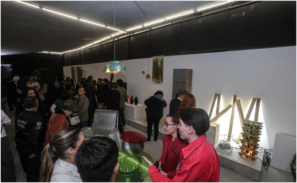 La inauguración de la exhibición contó con una gran cantidad de asistentes nacionales y extranjeros. Foto: Gabriel Pano EL UNIVERSAL
