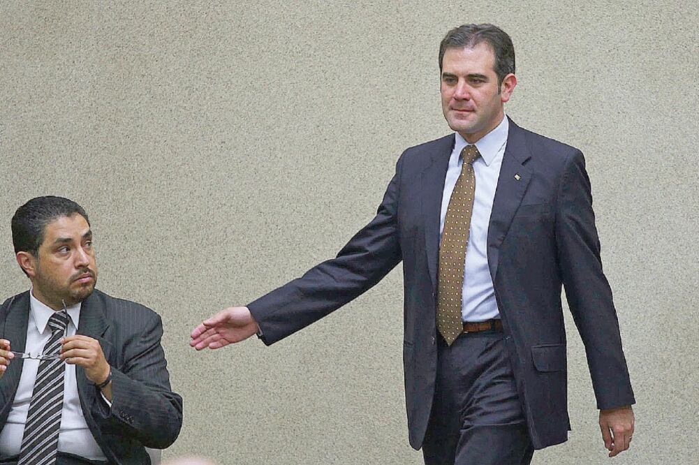 Lorenzo Córdova, presidente del INE, asegura que este año se superó la prueba del ácido en la organización de las elecciones más complejas de la historia (ARCHIVO. EL UNIVERSAL)