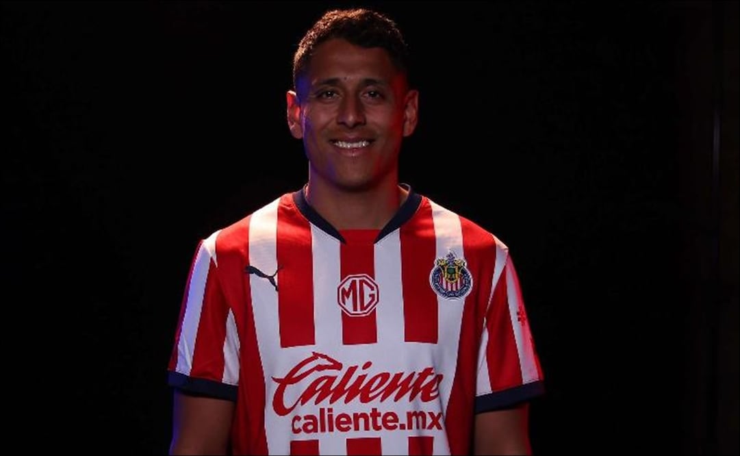 Luis Romo se convirtió en refuerzo de las Chivas hace algunos días - Foto: Chivas