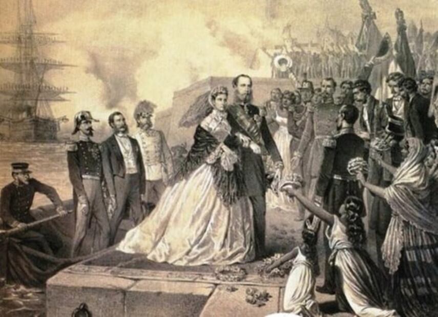 Dos cartas escritas en la fragata Novara