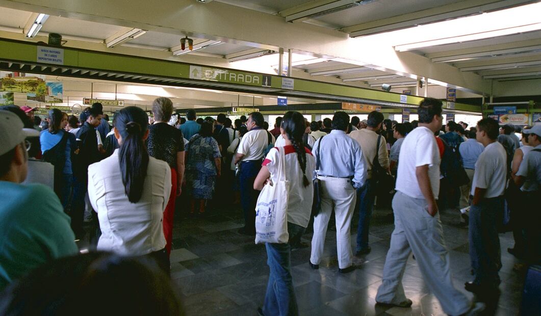 En el Centro de Transferencia Modal se ejercerá una inversión mínima de 10 millones de pesos para reforzar su infraestructura. Foto: archivo/EL UNIVERSAL