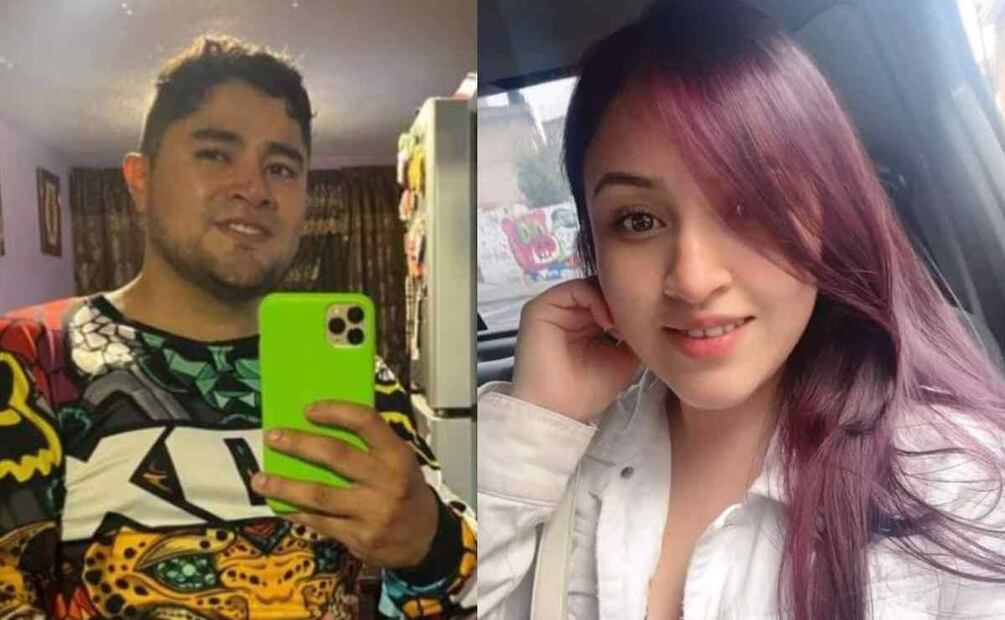 Lesly Martínez Colín y su ex novio Foto: Especial
