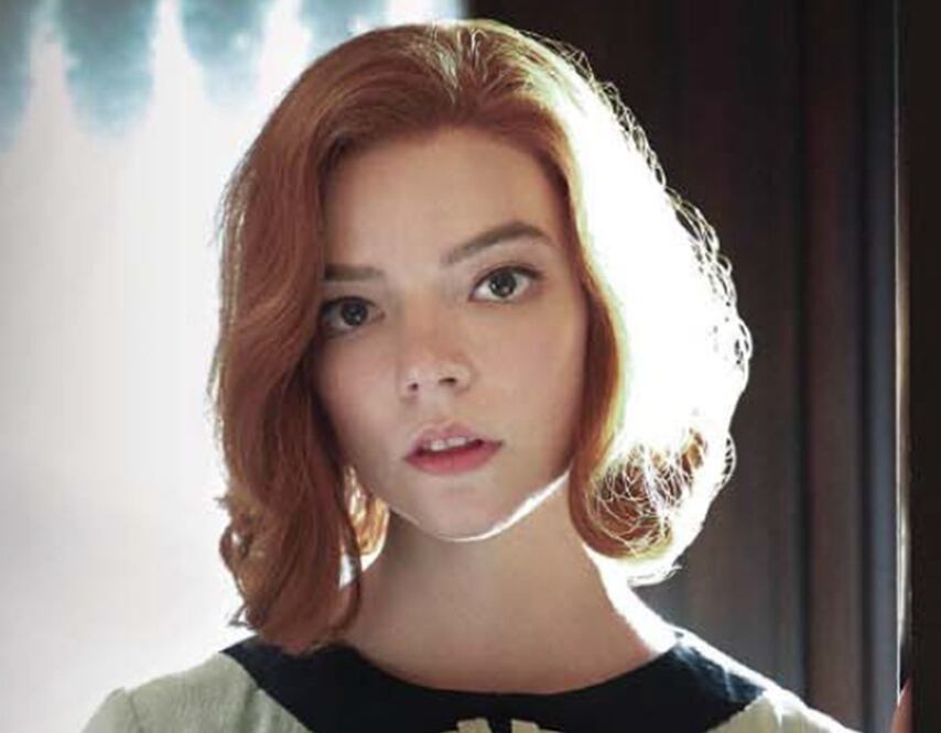 La actriz Anya Taylor-Joy es Beth, en la se rie. Foto: NETFLIX