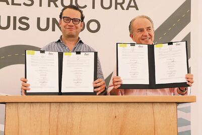 Anuncian obras viales en capital potosina