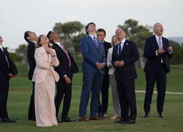 Difunden video de Biden desorientado en el GT; es falso, aclara su equipo