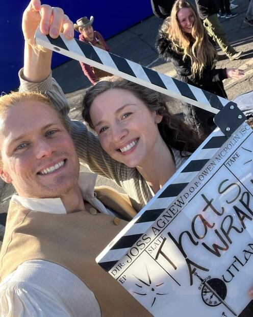Antes y después del cambio físico de Sam Heughan, el protagonista de 'Outlander'