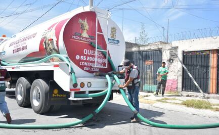 Habitantes de Neza siguen sin agua por obras