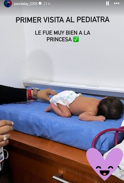 Tessa, nieta de Victoria Ruffo. Foto: Instagram oficial.