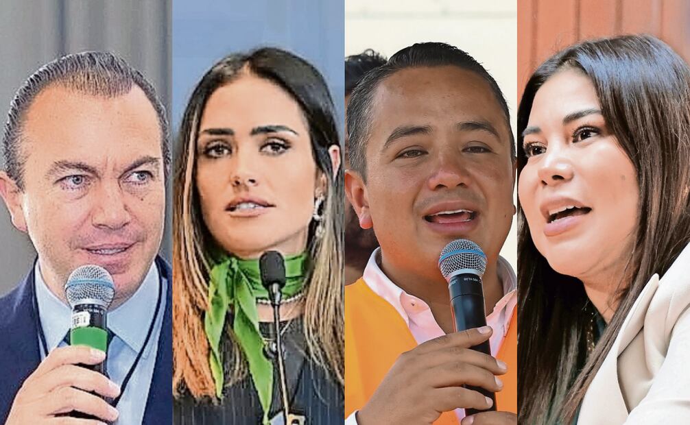 Alcaldes de Cuajimalpa de Morelos, Cuauhtémoc, Gustavo A. Madero e Iztacalco, Carlos Orvañanos, Alessandra Rojo de la Vega, Janecarlo Lozano y Lourdes Paz. Fotos: Archivo / EL UNIVERSAL