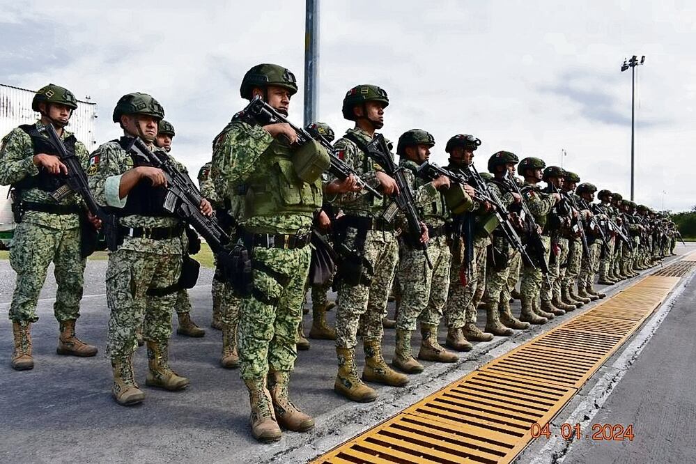 En la zona norte de Tamaulipas se desplegaron 400 agentes de la Sedena y el 60 de la GN
