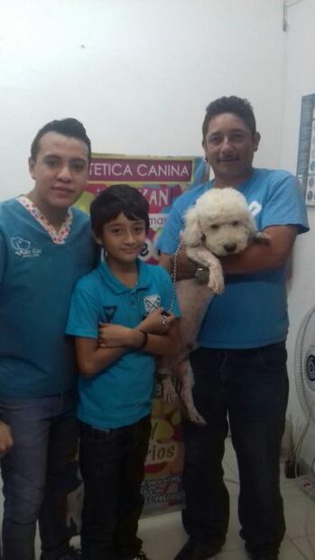 Max, 'el saqueadorcito' de Chetumal, recibe regalos 