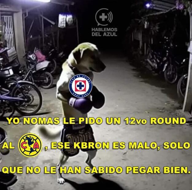 MEMES América y Cruz Azul