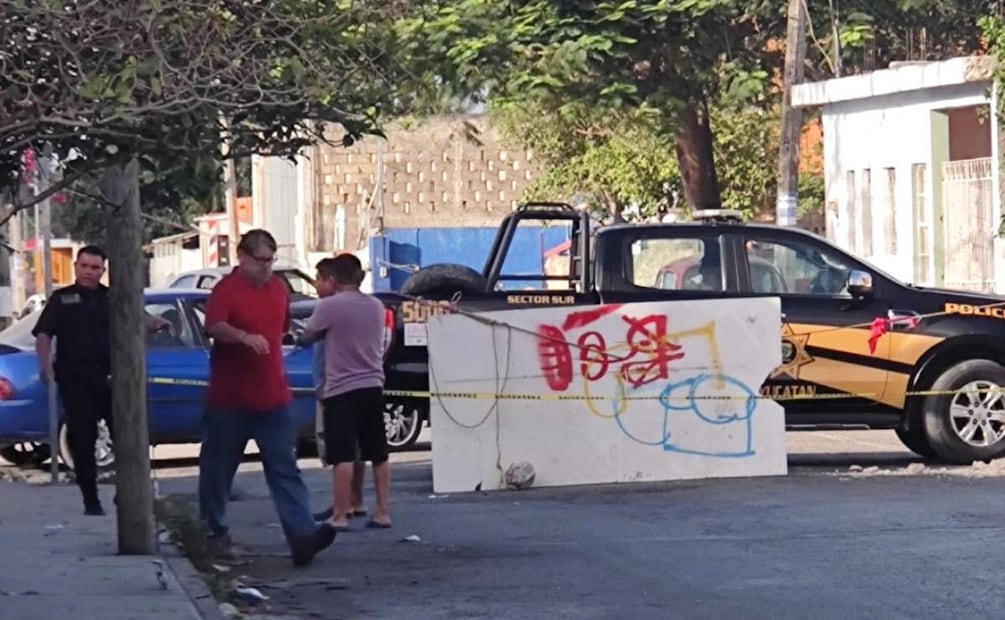 Vecinos se manifiestan por apagones en Yucatán (22/05/2025). Foto: Especial