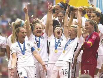 EU conquista Mundial Femenil