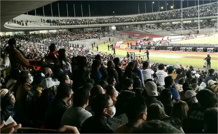 El estadio Olímpico Universitario registró sobrecupo en el juego Pumas contra América