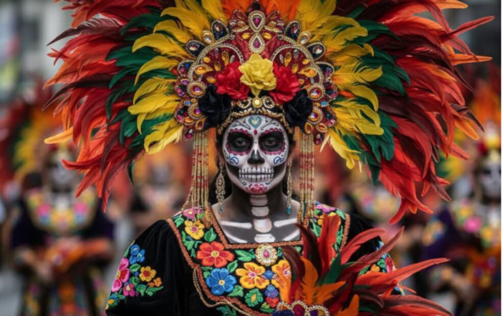 Antes del show La Catrina en Trajinera, se realiza un recorrido de 30 minutos. Foto: Facebook La Catrina en Trajinera