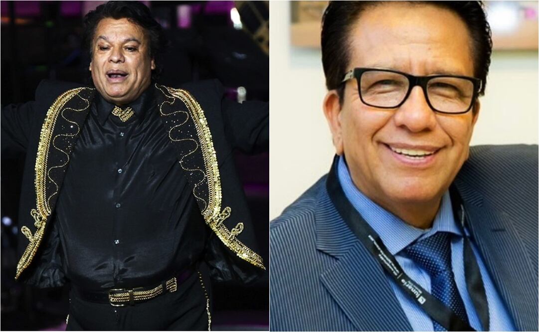 Juan Gabriel y Jesús Salas.
Fotos: EFE, archivo e Instagram