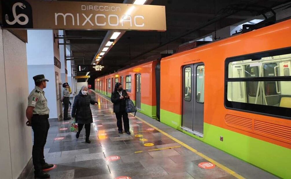 Esta línea es de color dorado en el mapa, comienza en la estación Mixcoac y termina en la estación Tláhuac. Foto: EL UNIVERSAL