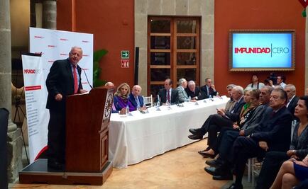 Presentan iniciativa ciudadana contra la impunidad