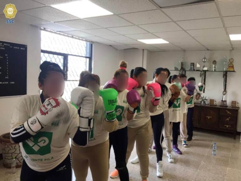 Participan reos de penales en CDMX en Clase Masiva de Box 